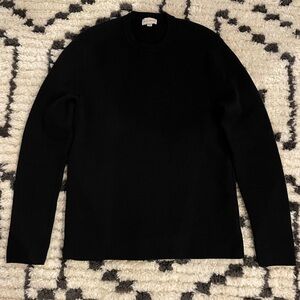 Thick Merino Navy Wool Sweater